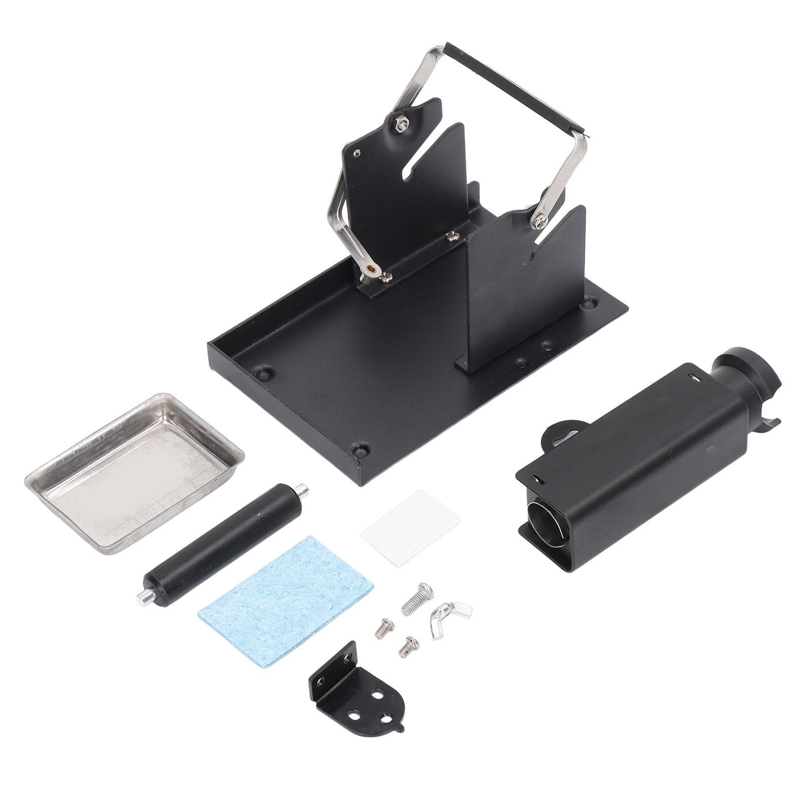 Soldering Iron Holder Stainless Steel Integrated High Temperature Resistance Solder Iron Stand for