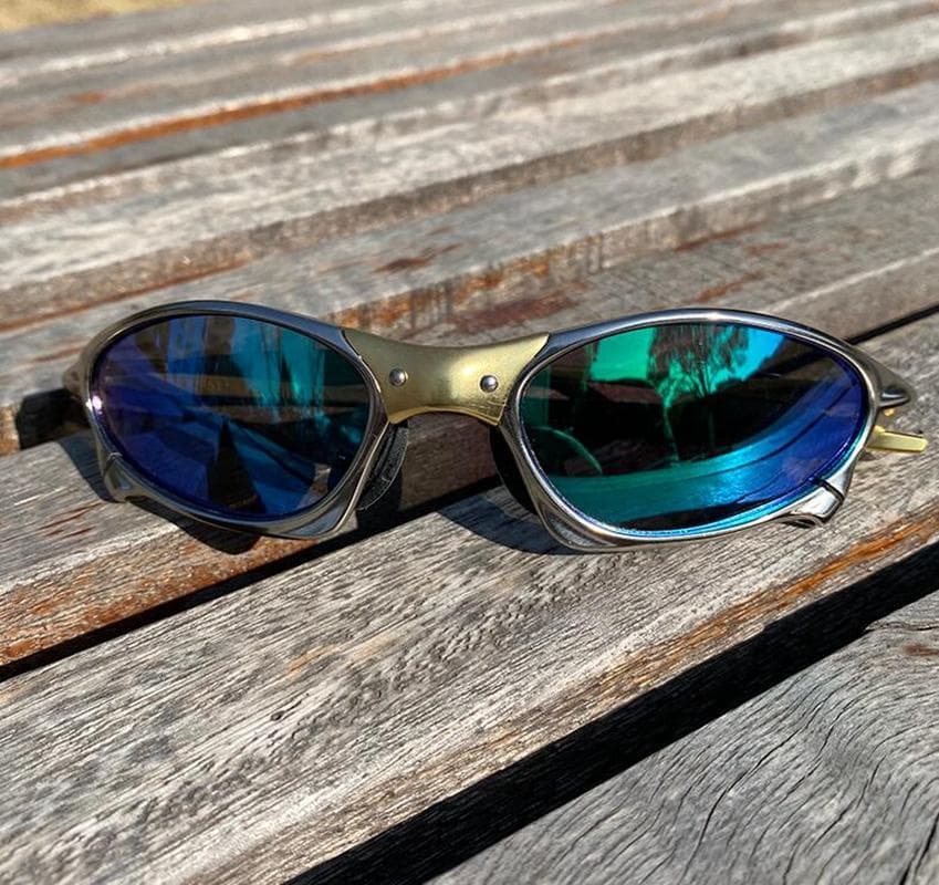 MTB Cycling Sunglasses UV400 Metal Bicycle Goggles for Men Outdoor Sports Riding Glasses H8-7 One Size