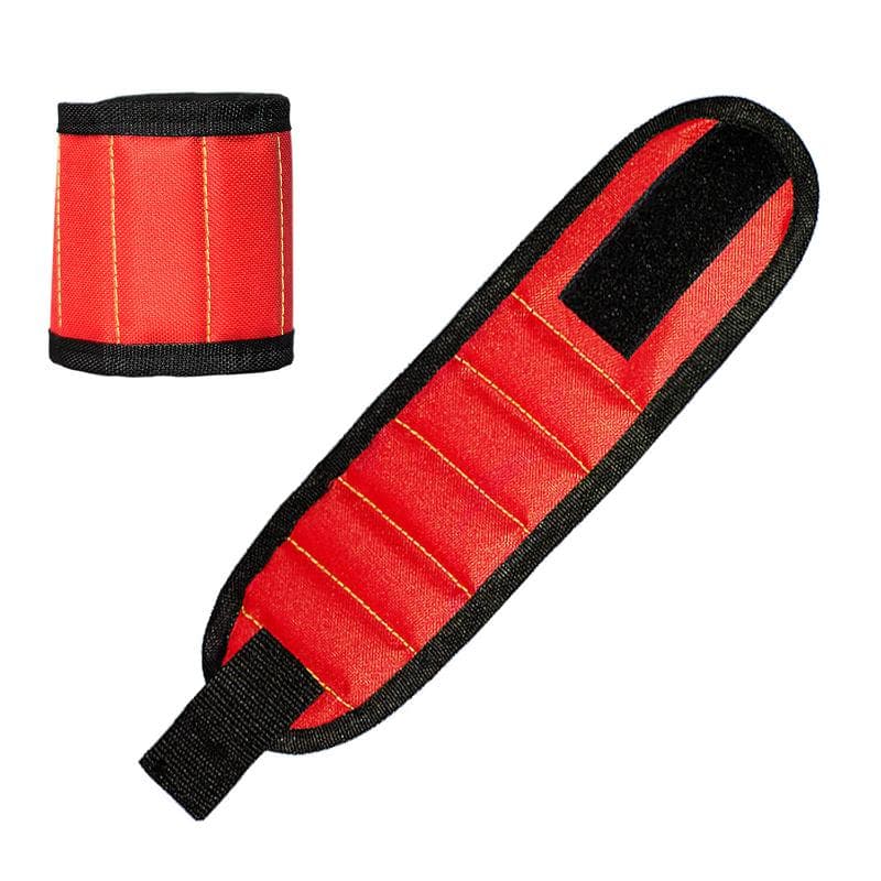 Magnetic Wrist Support Band with Strong Magnets for Holding Screws Nail Bracelet Belt Support Chuck Sports magnetic tool bag