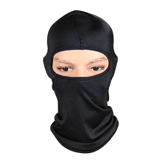 Motorcycle Ski Balaclava Women Men Full Face Neck Mask black