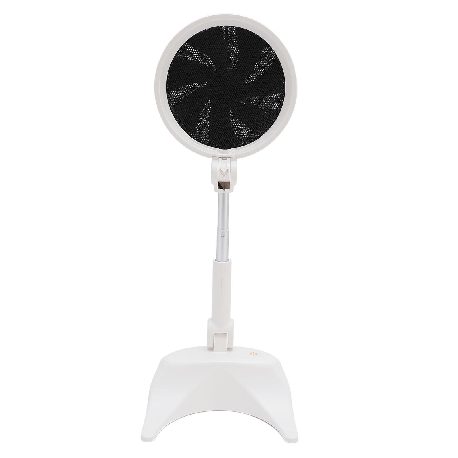 Portable Range Hood White Foldable Height Adjustable Compact Plug in Multi Speed Detachable Fan