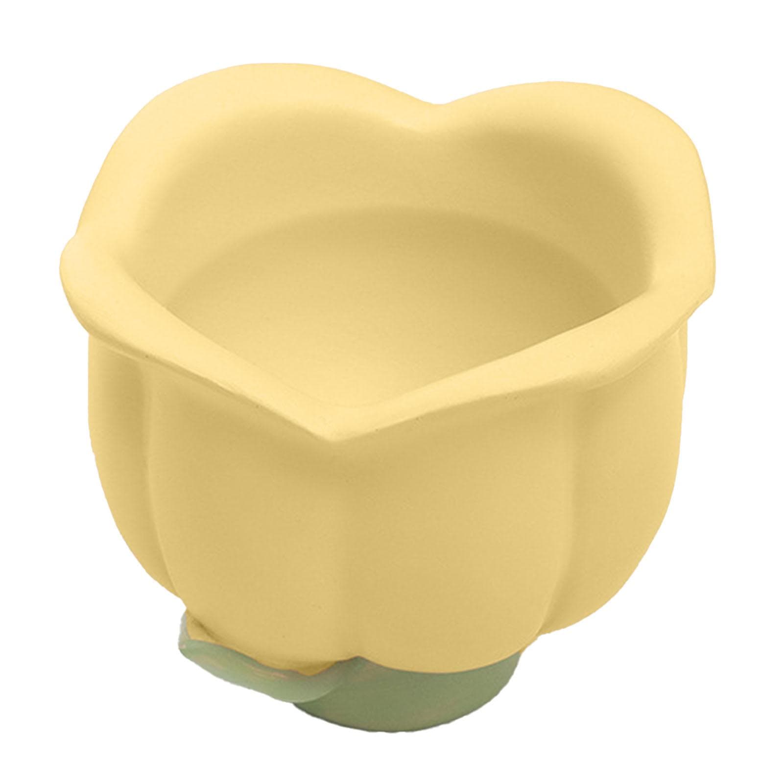 Flower Shape Storage Box Innovative Cute Resin Storage Decorative Ornament for Entryway Desk