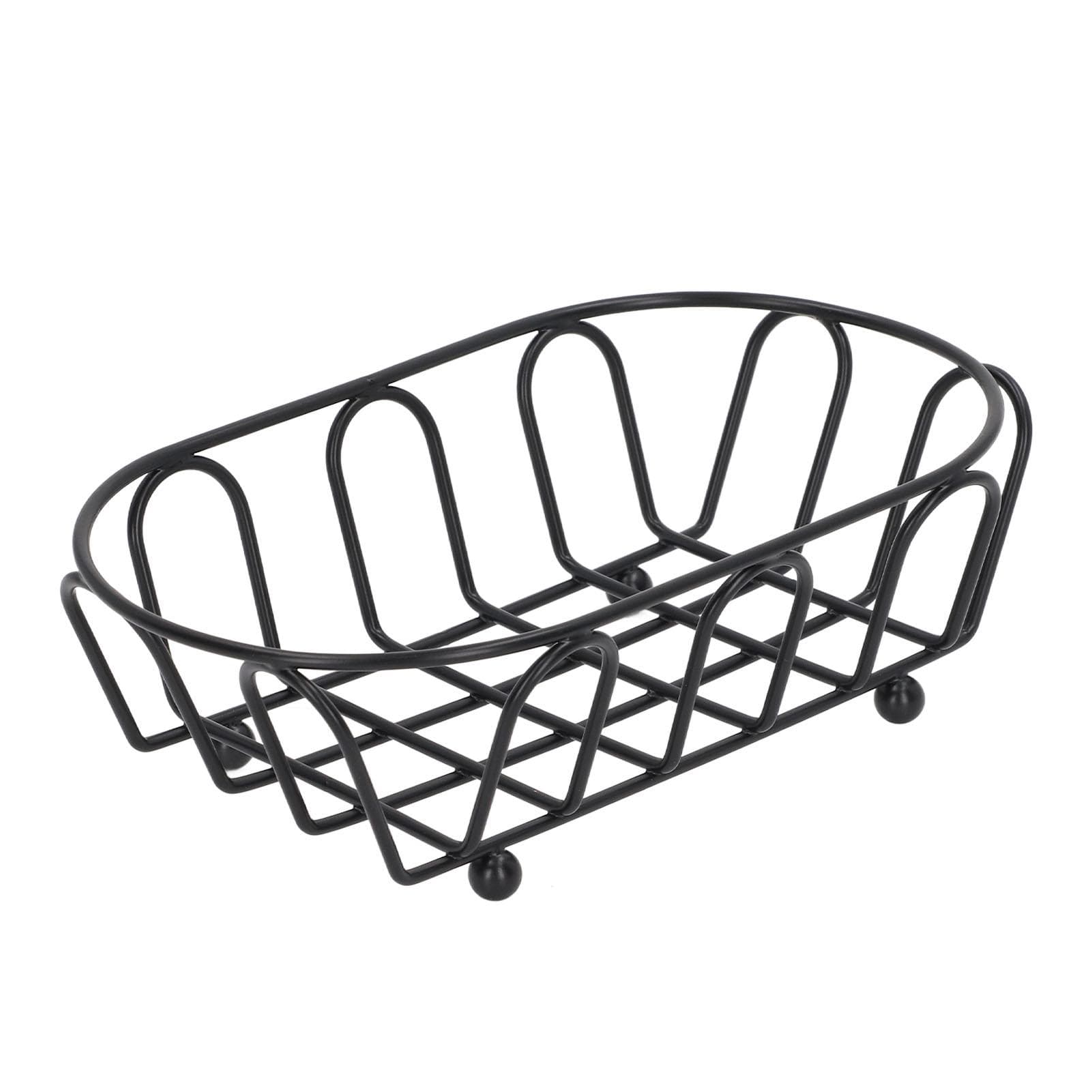 Stainless Steel French Fry Holder Food Grade Safe Fashionable Fries Basket for Snacks Baked Food