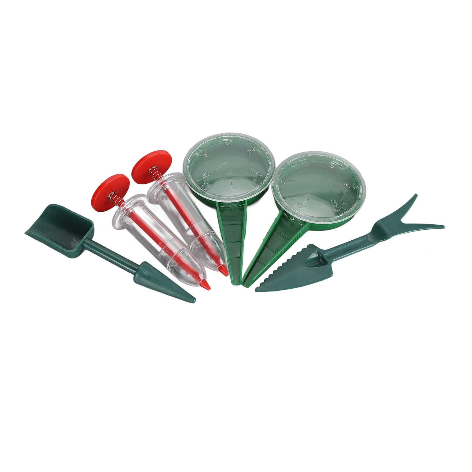 6PCS Mini Seeder Manual Handheld Sowing Seeder Adjustable Portable Seeder Tool Set for Gardening