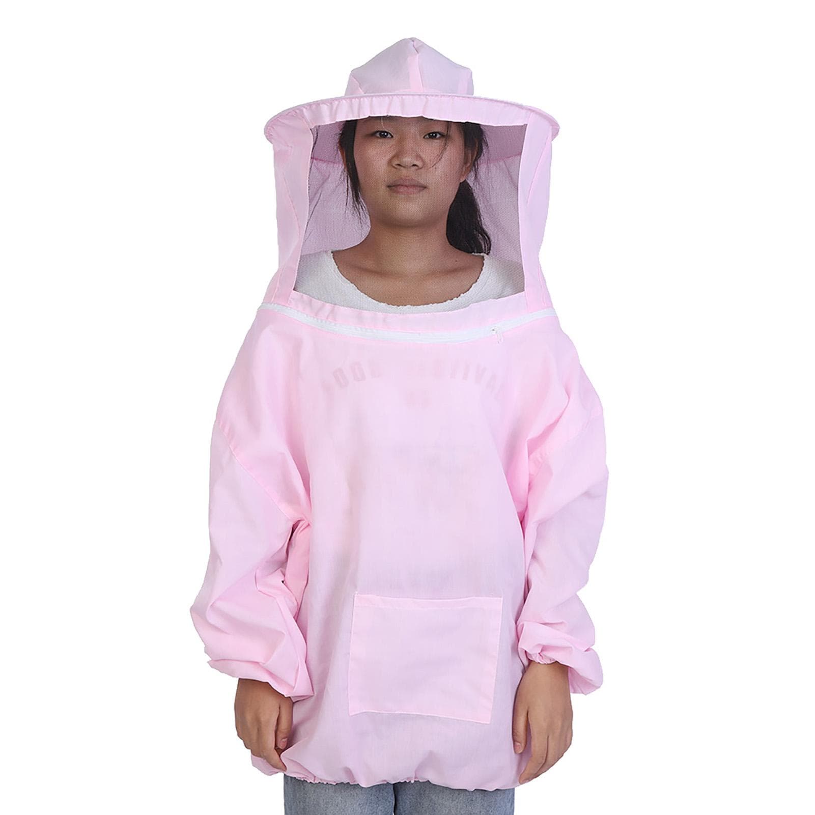 Professional Beekeeping Protective Jacket Suit Bee Keeping Beekeeper Equipment Pink Pink