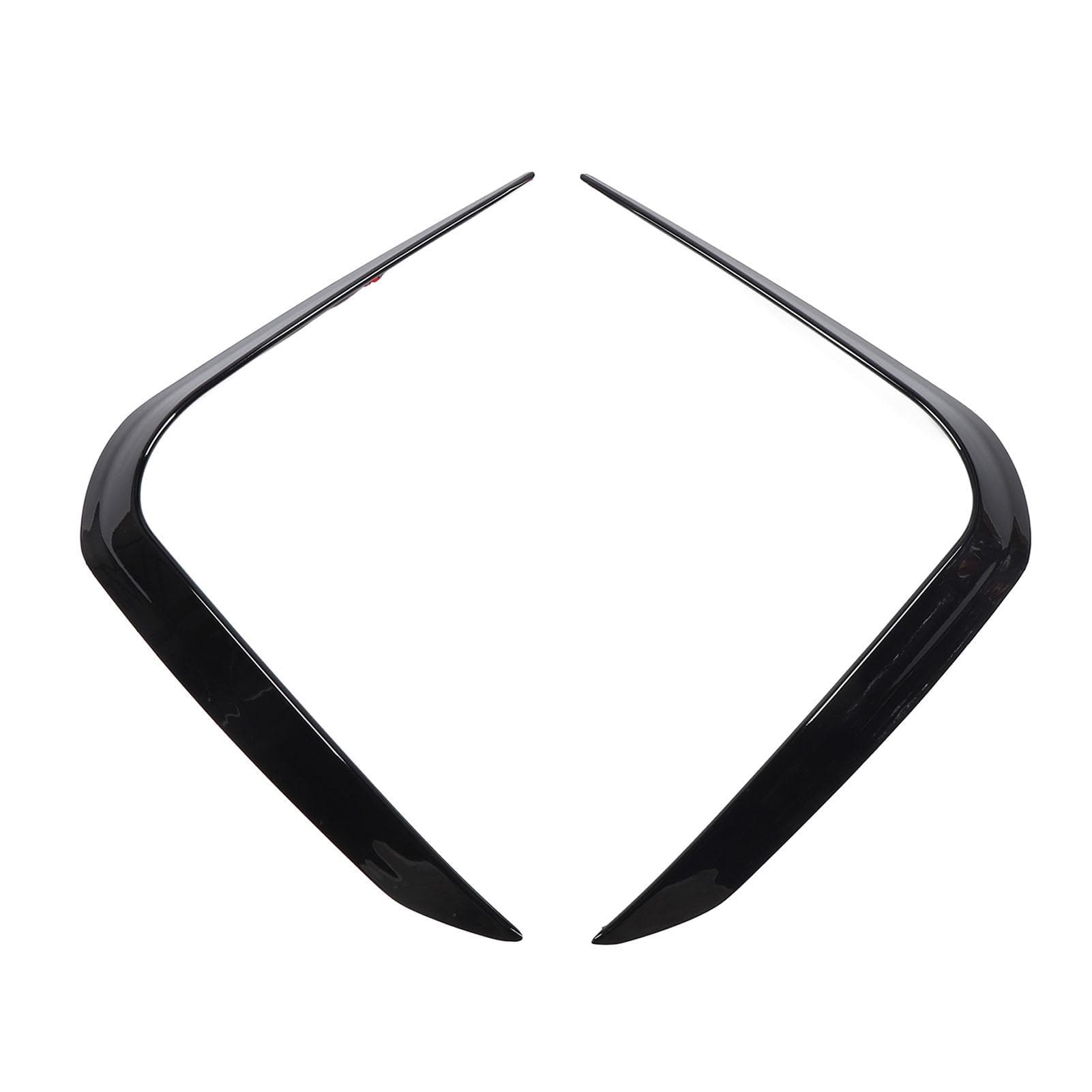 Pair of Front Bumper Fog Light Spoiler Left Right Gloss Black Cool Look for X5 G05 LCI M Sport 2023