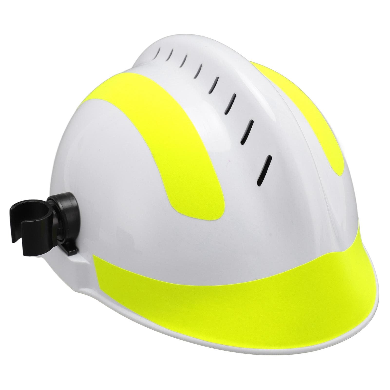 Safety Helmet Heat Resisting Shock Resistance Adjustable Hard Vented Rescue Hard Hat for Outdoor white