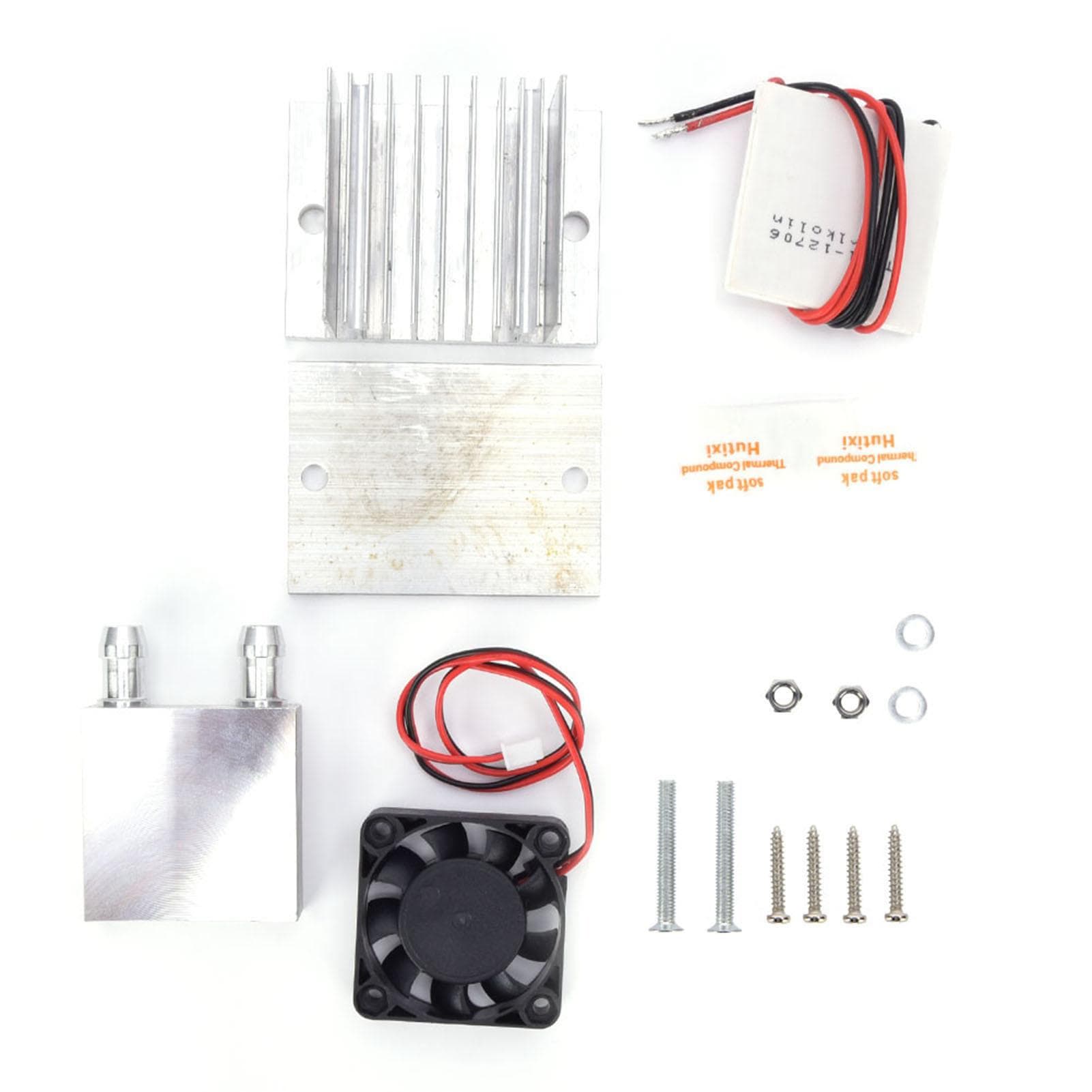 TEC1?12706 Heat Sink Thermal Electric Cooler Module 70W Water Cooling System Kit
