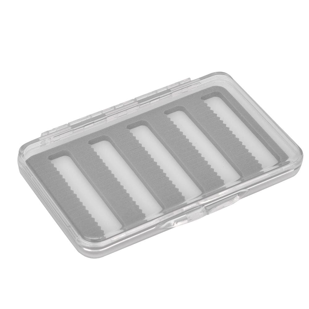 Waterproof Transparent Fly Lure Box Storage Case Container Organizer Fishing Accessory