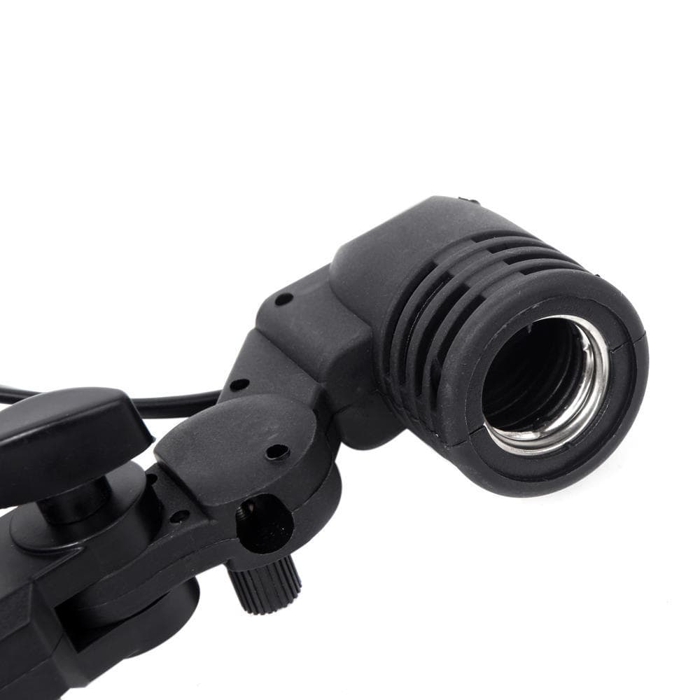 E27 Photo Lamp Holder EU Plug