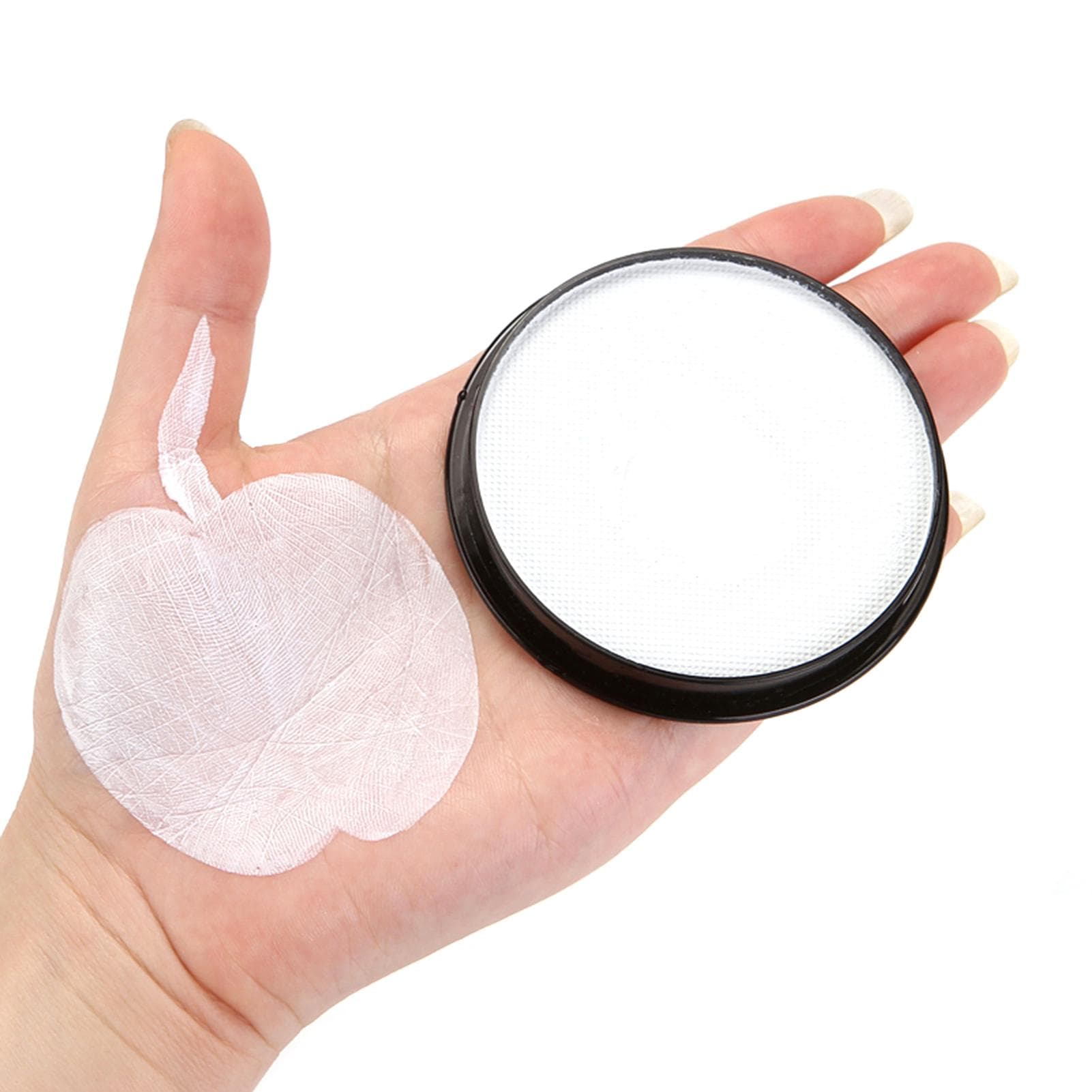 Face & Body Paint Water Based Makeup Painting Pigment Safe NonToxic Hypoallergenic Facepaint Easy white