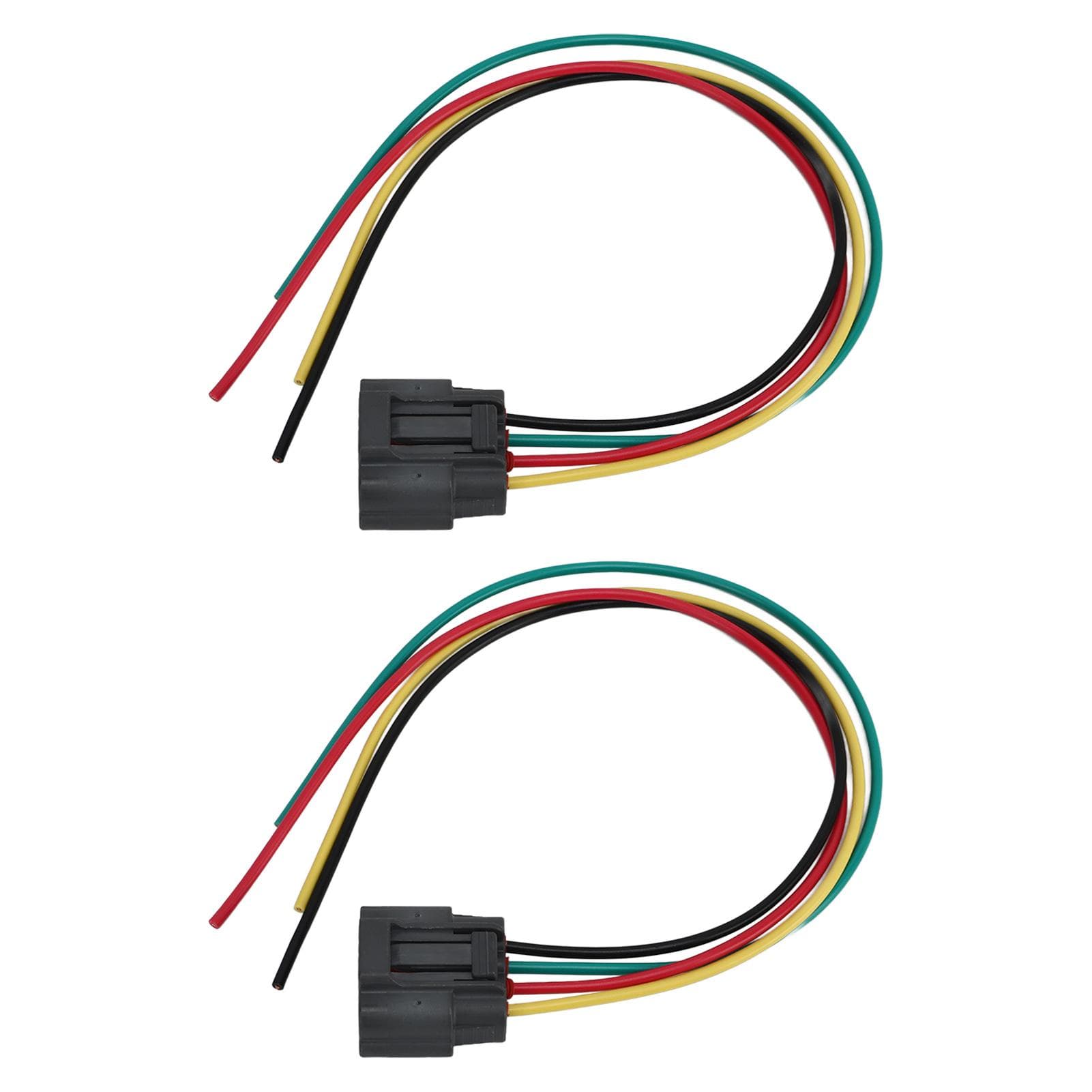 2PCs Connector Plug Pigtail Harness T2T52971SPEC 4Pin Replacement for Mazda B2200 B2600 1990?1993