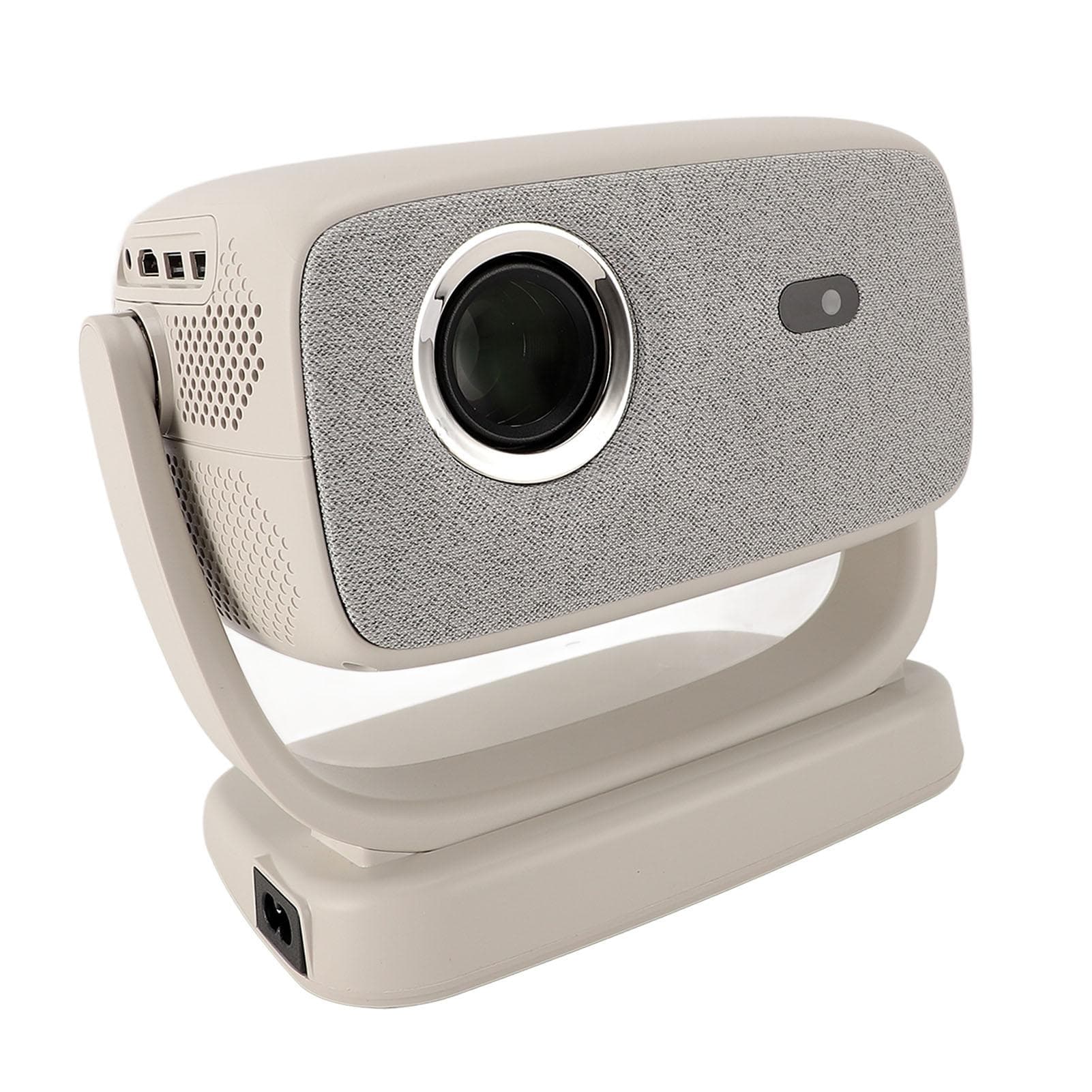 4K Projector with WiFi 6 Bluetooth 5.3 Electronic Focus Automatic Correction 180 degrees Rotatable UK Plug