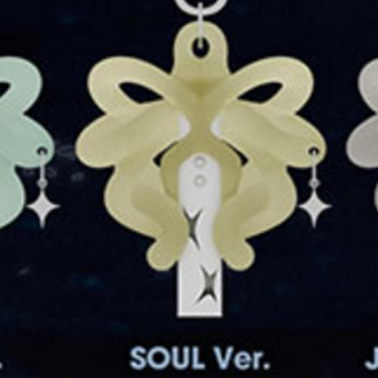 [POB] P1HARMONY [UNIQUE] 9th MINI ALBUM (Light Keyring Ver.) SOUL (NO STORE BENEFIT)