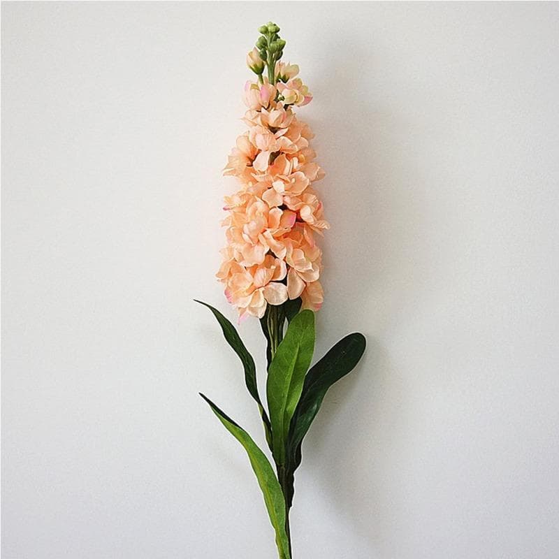 2Pcs Large Artificial Hyacinth Violet Flower Branch Fleurs Artificielles for Home Wedding Decoration Fake Flowers champagne