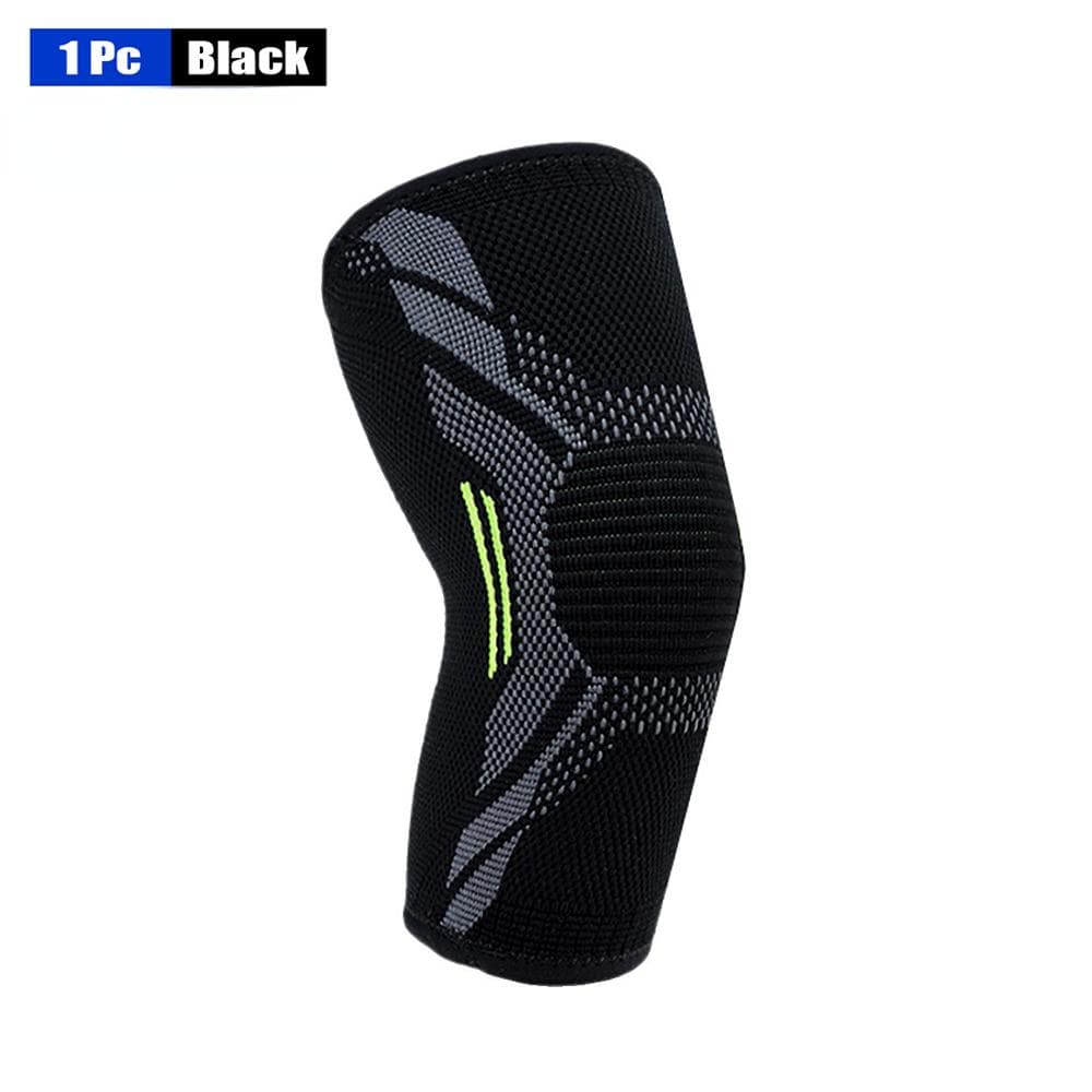 1Pcs Sports Nylon Knitted Elbow Sleeve Highly Compression c For Tennis Golfers Elbow Protector XL