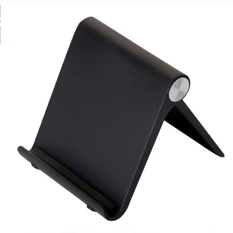 Desktops Holder For Tablet 7.9 to 11 Inch, Adjustable Folding Bracket Tablet Stand For Mobile Phone Support black