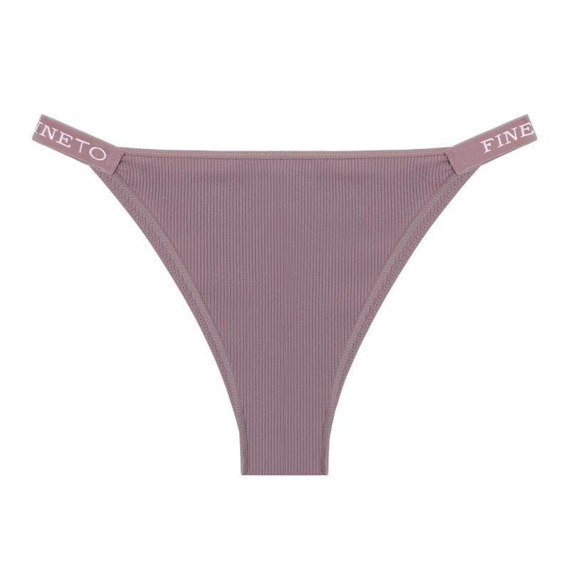 All of Me Women Panty Cotton Briefs Sexy Panties Thong Underwear Solid Color Intimates Lingerie for Woman M khaki