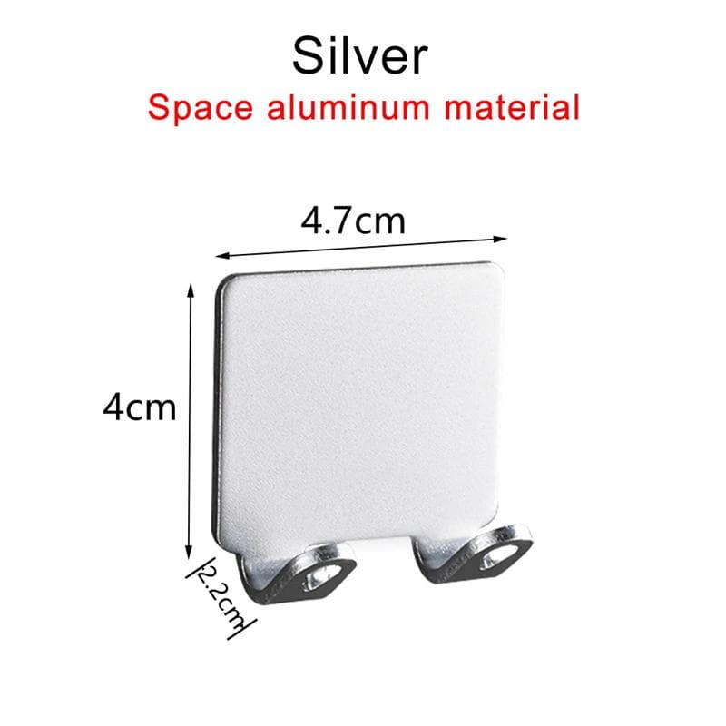 1PCS Punch Free Shaving Razor Holder Men Shaving Shaver Storage Hook Wall Shelf Bathroom Razor Rack Wall Kitchen Accessories