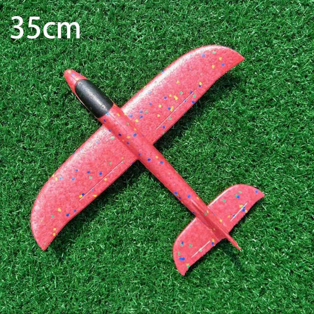 48CM Ultra-light Hand Throwing Plane Model Foam Aircraft Outdoor Fun Sports EPP Foam Launch Glider 35cm