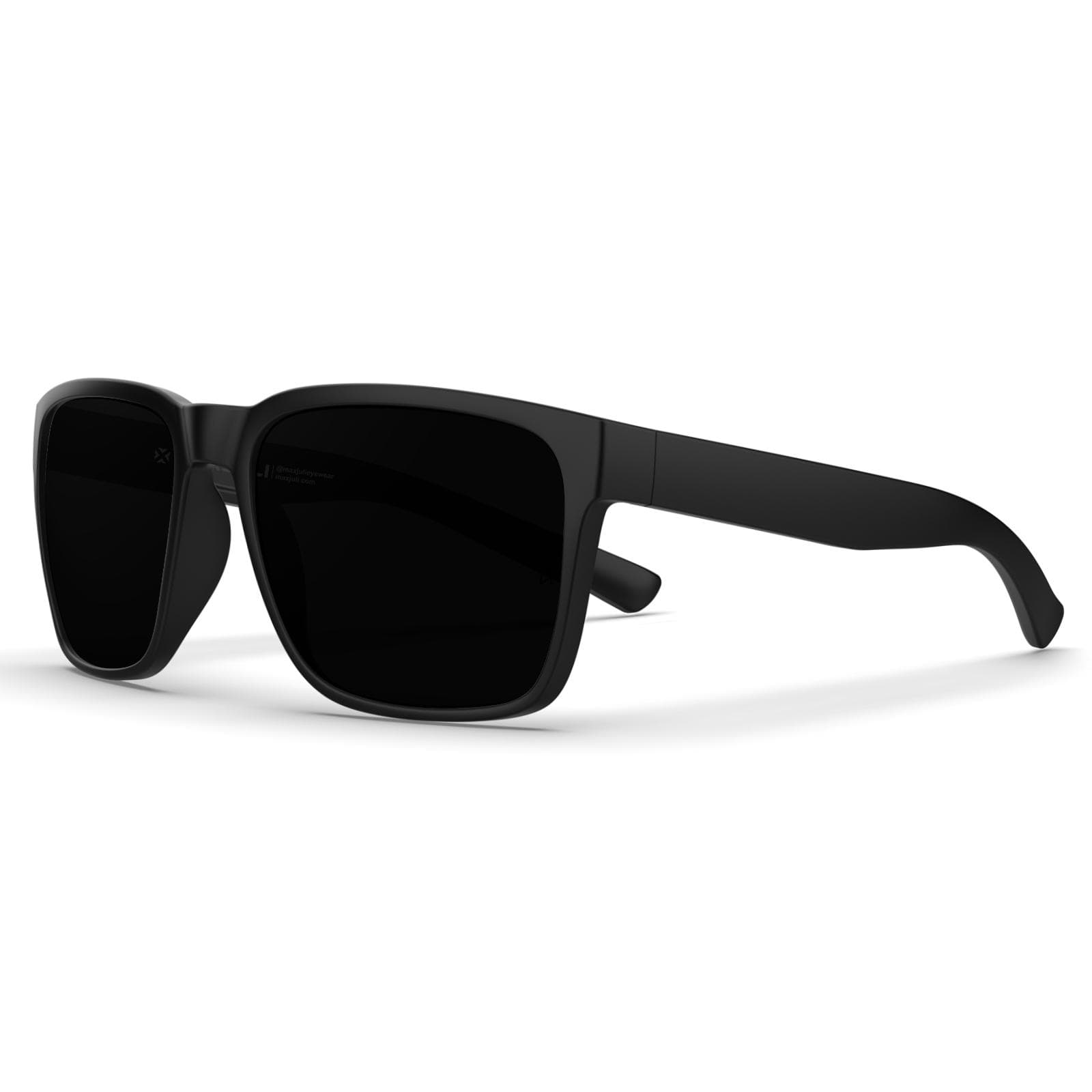 MAXJULI Oversized Z87 Sunglasses TR90 Ultralight UV400 Protection Wide Fit for Men Women Big Heads Fashion Z8244 NON POLARIZED
