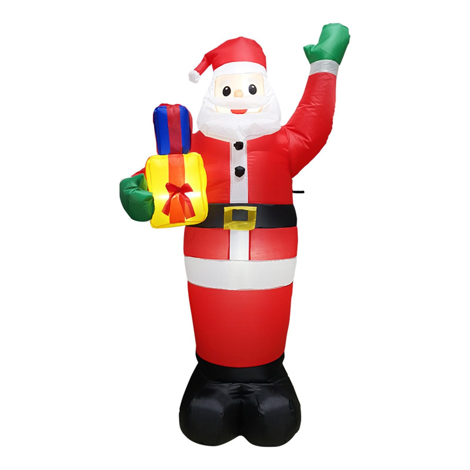 Christmas Inflatable Santa Claus Lighted Blow Up Christmas Yard Decoration