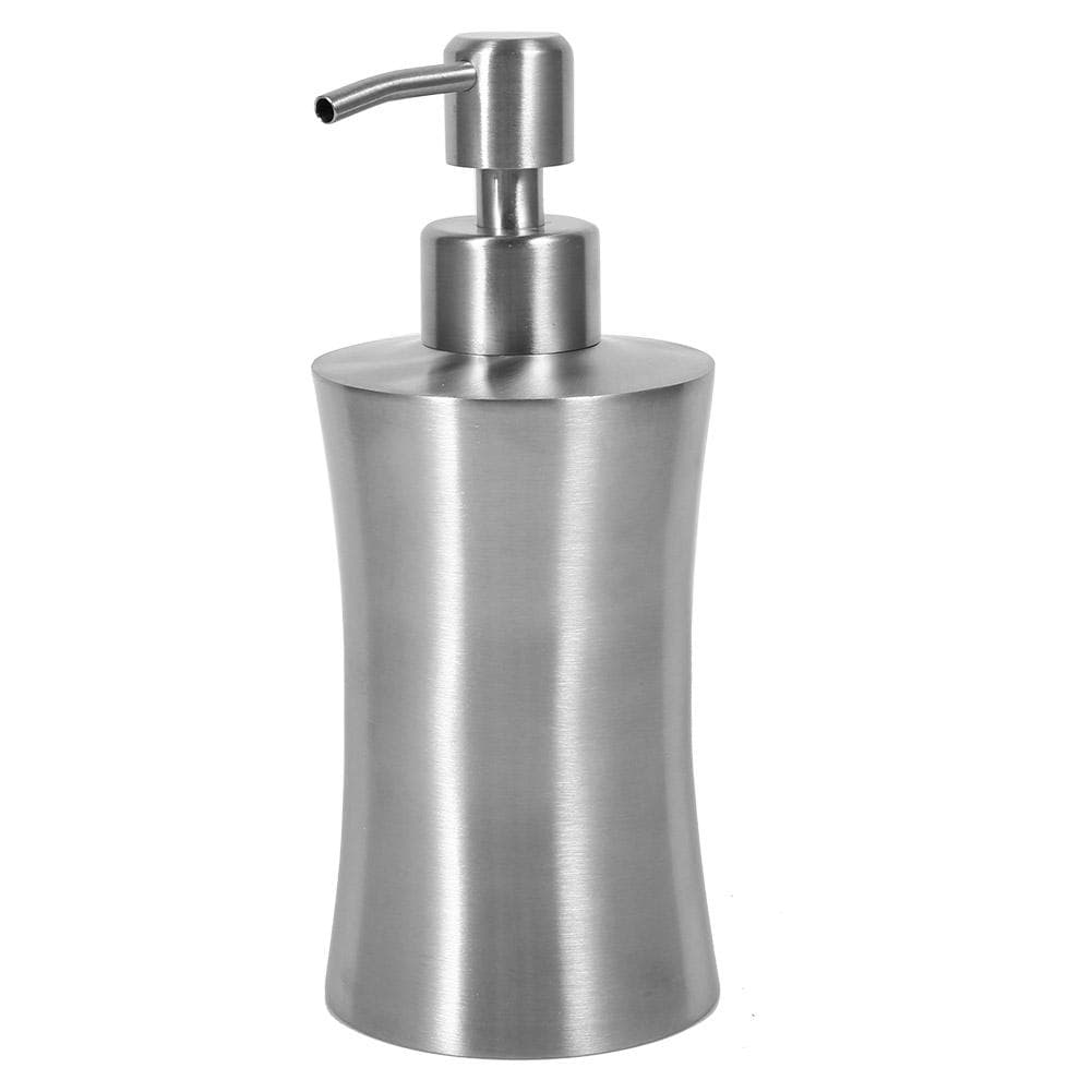 304 Stainless Steel Bathroom Shower Pump Lotion Dispenser Liquid Bottle (250ml)