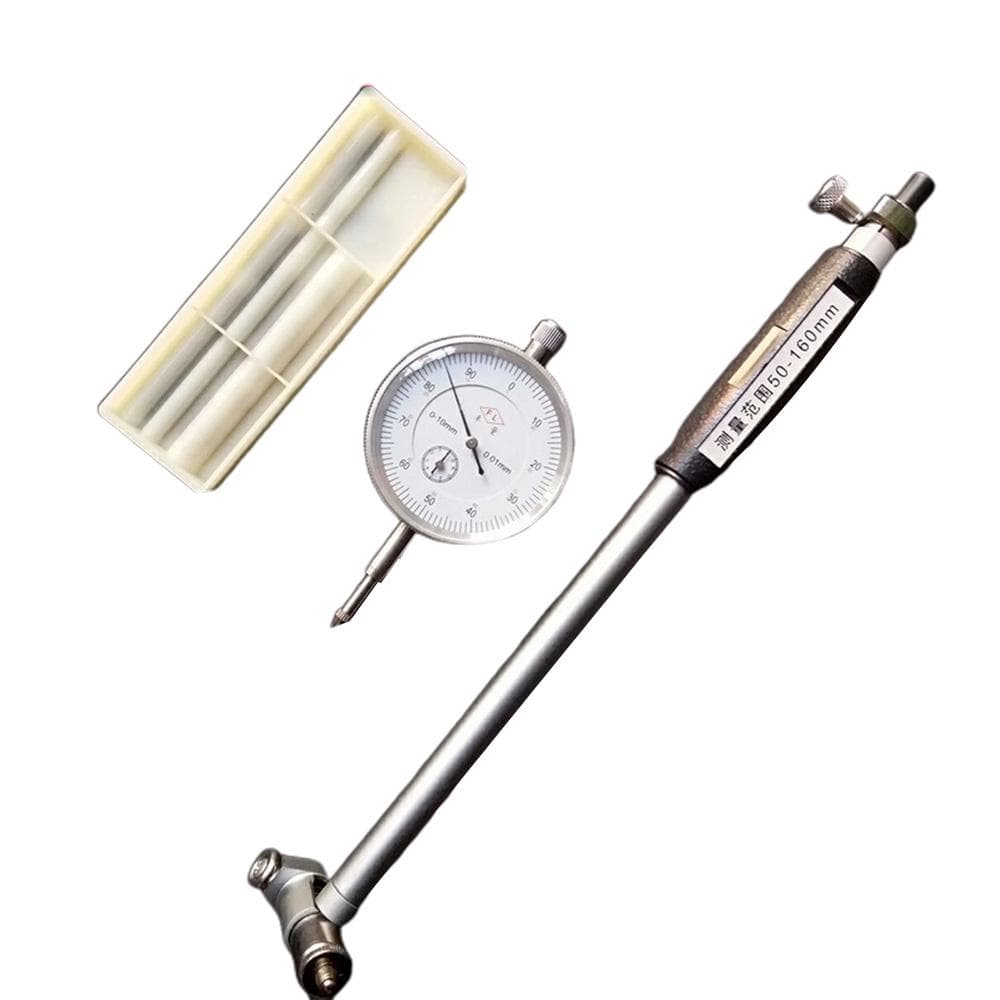 Dial Bore Gauge 50-160mm 0.01mm Hole Scale Indicator Precision Cylinder Engine Measurement Tool 50-160mm