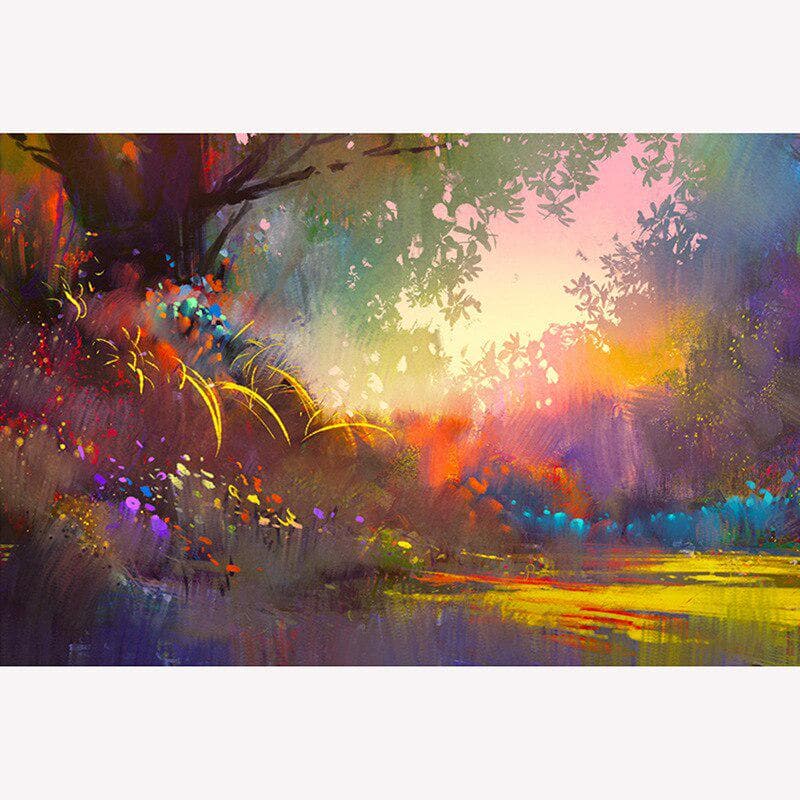 5D DIY Diamond Painting Flowers Scenery Cross Stitch Diamond Embroidery Gift Handmade Home Decor 20X30CM