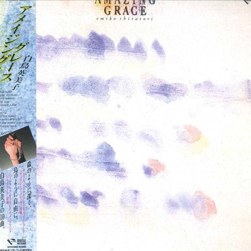 LP Record EMIKO SHIRATORI - Amazing Grace K28A822 CRYSTRL BIRD 1987 Japan Obi Japanese Pop/Rock