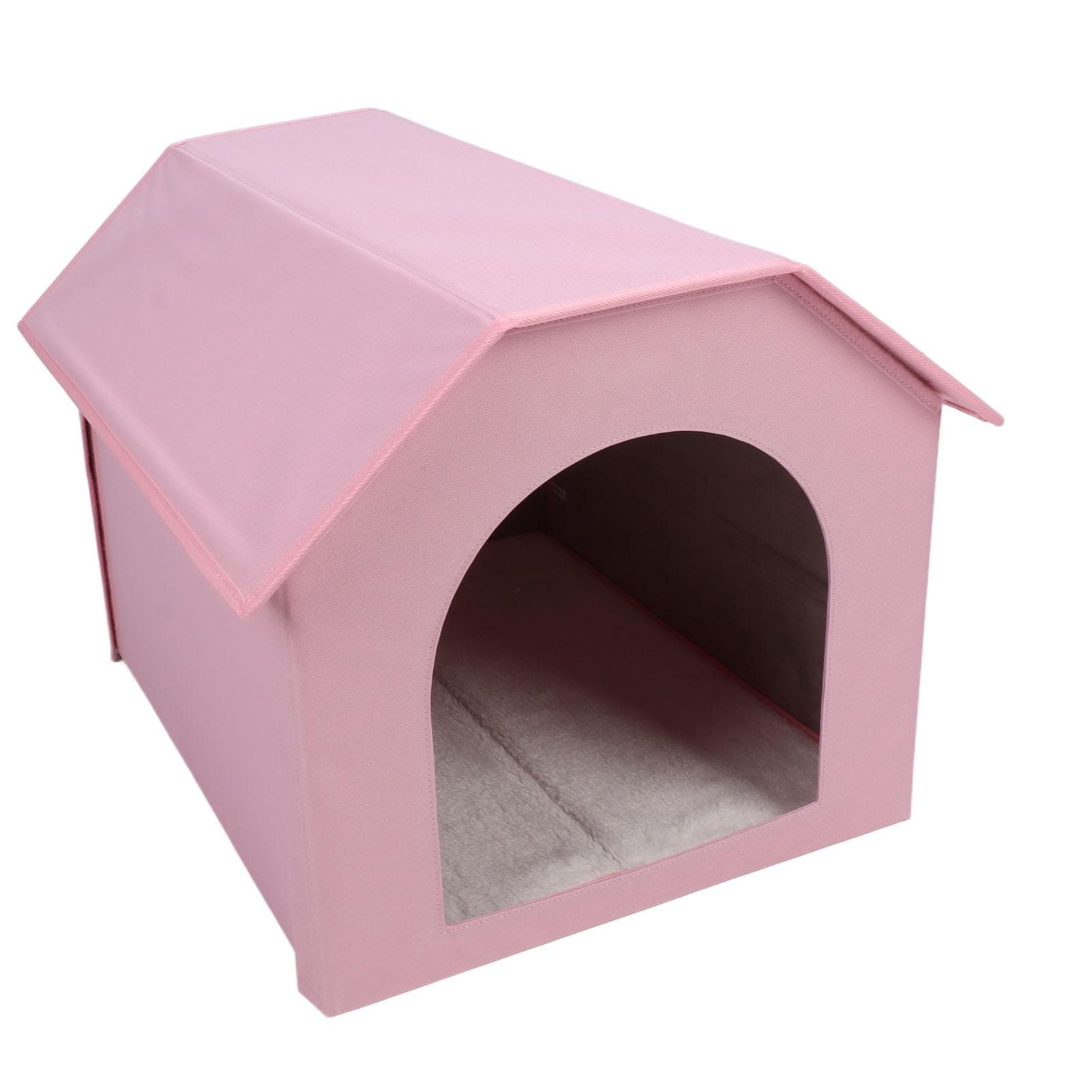 Indoor Outdoor Pet House Foldable Waterproof Doghouse Cat House for Small to Medium Sized Dogs Cats