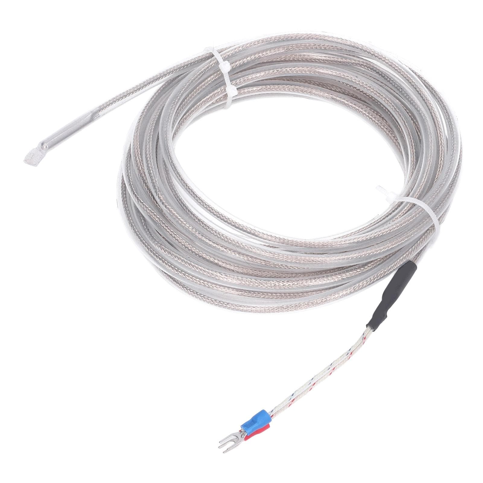 BERM K Type Thermocouple Sensors Probe Waterproof Anti Corrosion Probe Temperature Sensor 5 M