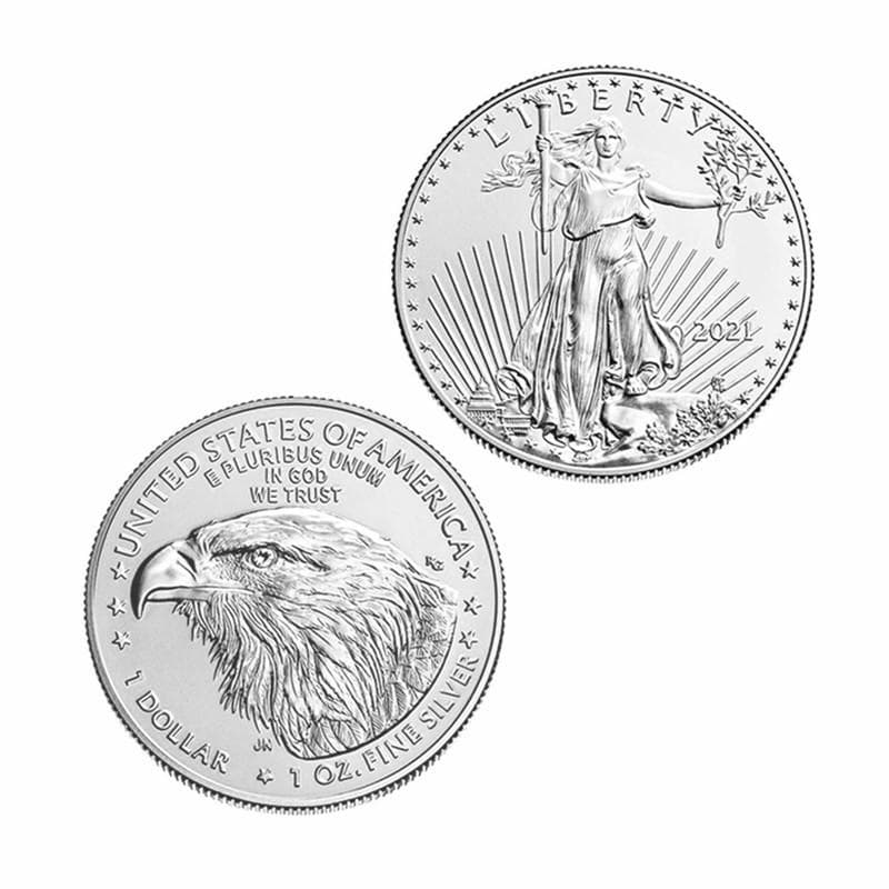2025 American Eagle Ocean Gold And Silver Coin silver