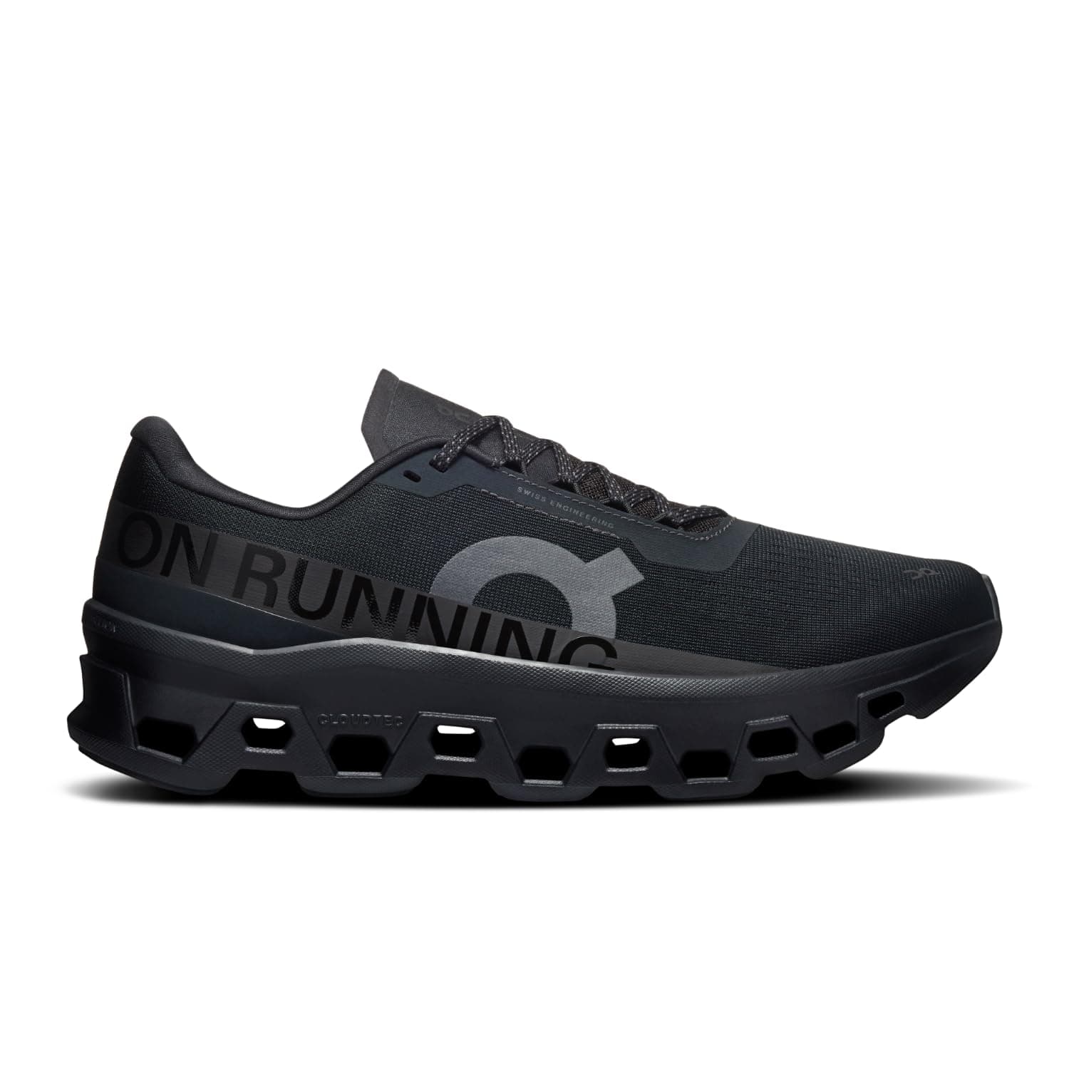 On Cloudmonster 1 Men's Sneakers, Size 26.0cm, Black, Running, Cushioning, High Rebound