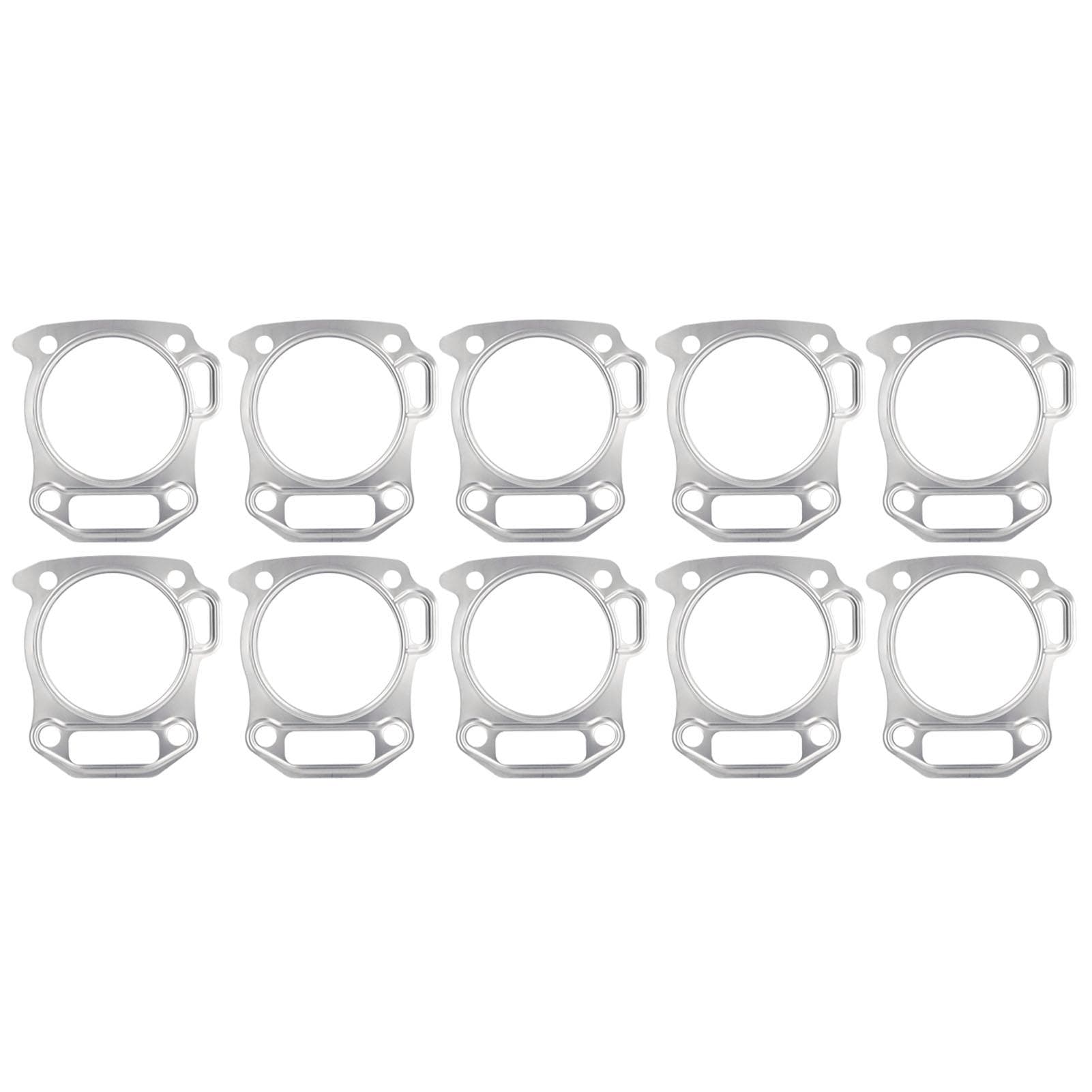 10PCS Cylinder Head Gasket Kit Stainless Steel for 170F GX210 Gasoline Engine Water Pump Generator