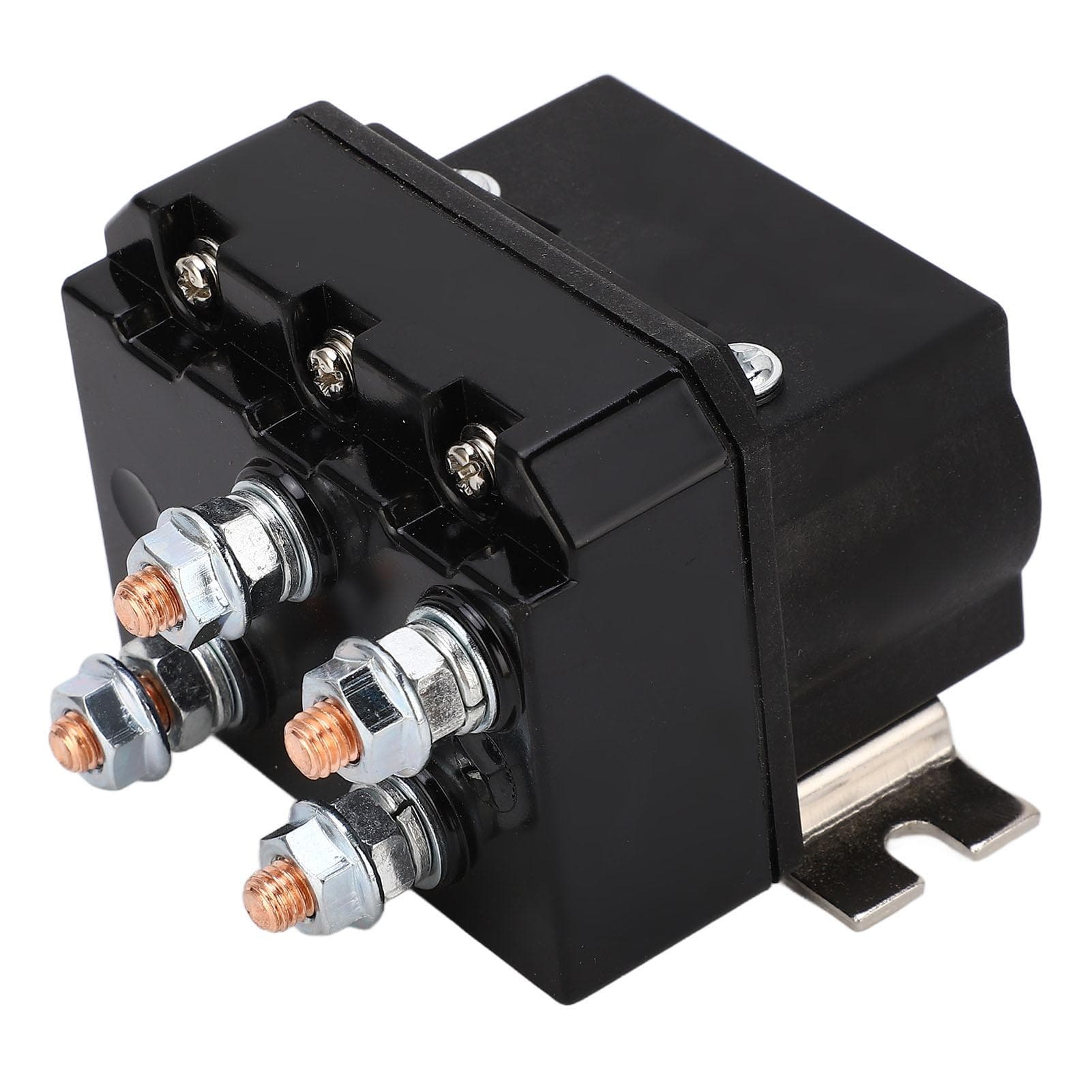 Electric Winch Relay 250A ABS Housing Waterproof Copper Contact Brass Coil Winch Relay Contactor