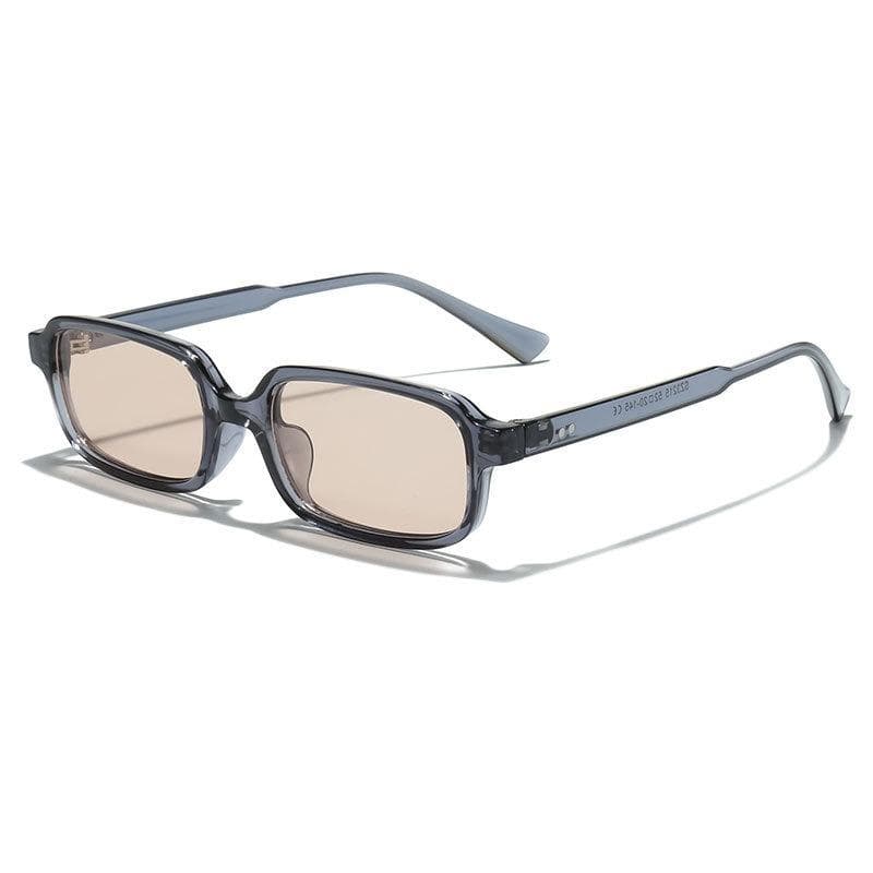 Y2K Vintage Square Sunglasses UV400 Luxury Brand Designer Sun Glasses Punk Classic Rivet Outdoor Shades for Women Men
