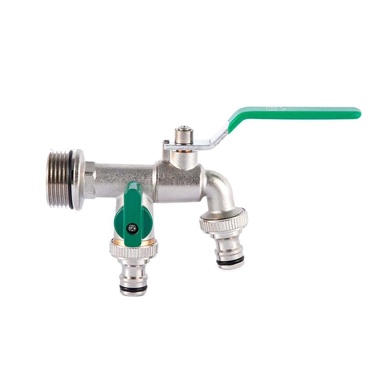 3/4 Inch Garden Lever Tap with Thicken Outlet Valve Detachable for Garden Drinking Water Farm Crops 25mm