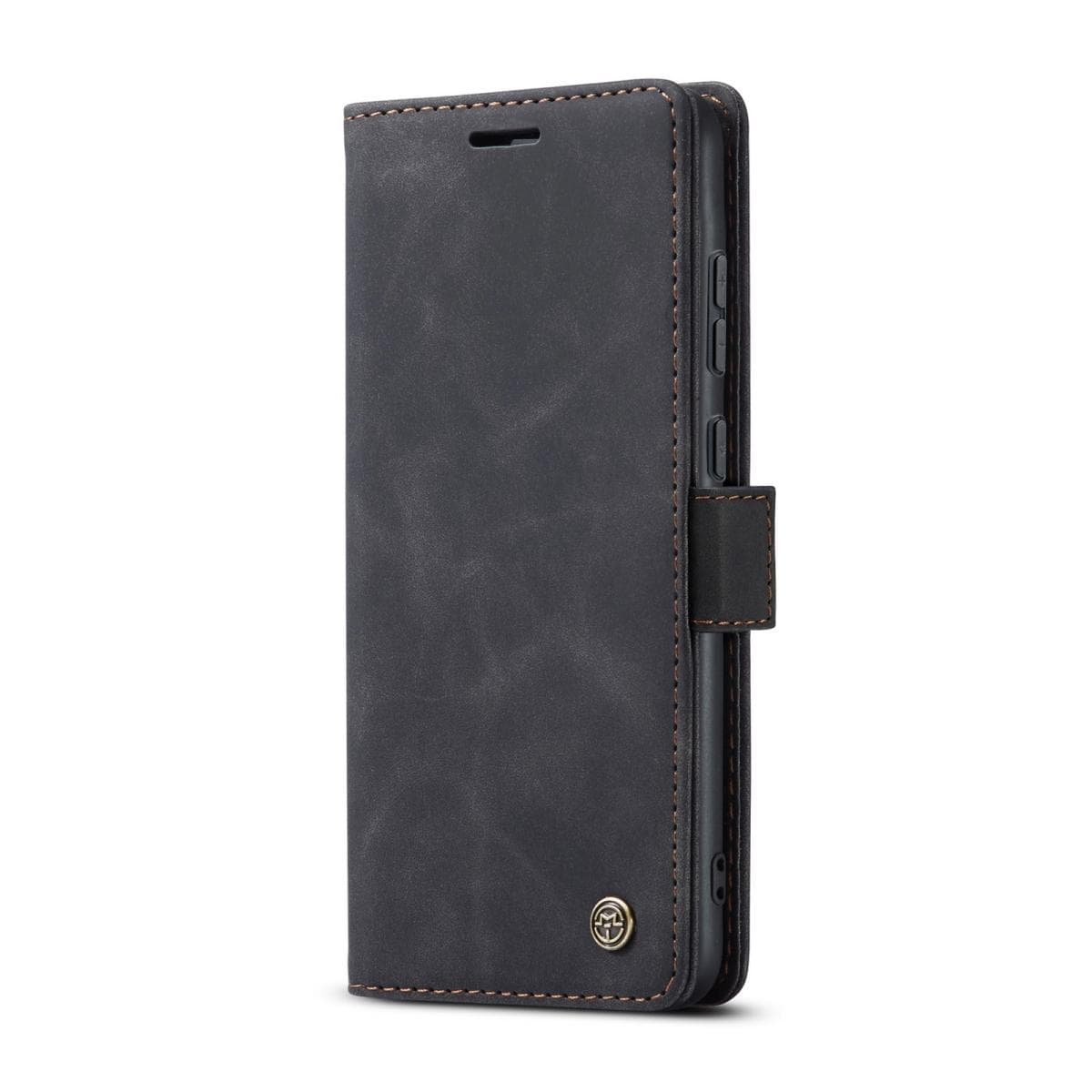 For OnePlus Full Series Case One Plus Nord OnePlus 7 7Pro Wallet Style Retro Suede Premium PU Leather Business Flap Leather Cover Card Slot Design OnePlus 11 black