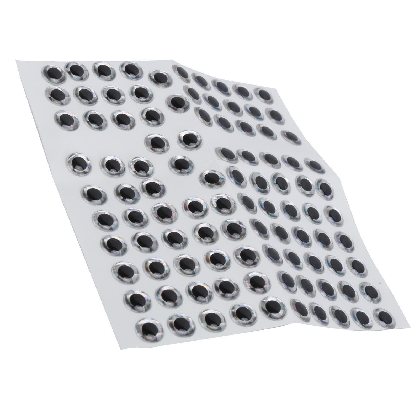 100Pcs Fish Eyes Stickers Artificial Simulation Fake Fishing Eyes Accessories for DIY Lures Making