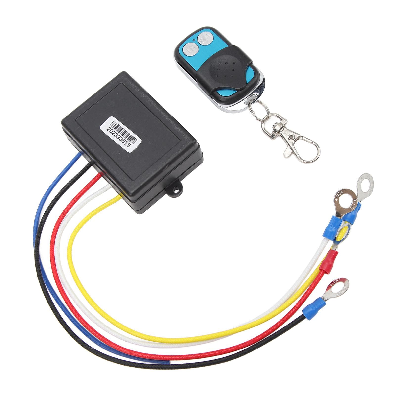 Wireless Winch Remote Control Kit DC 12V 24V 50ft Range High Sensitivity Universal Fit for Car ATV