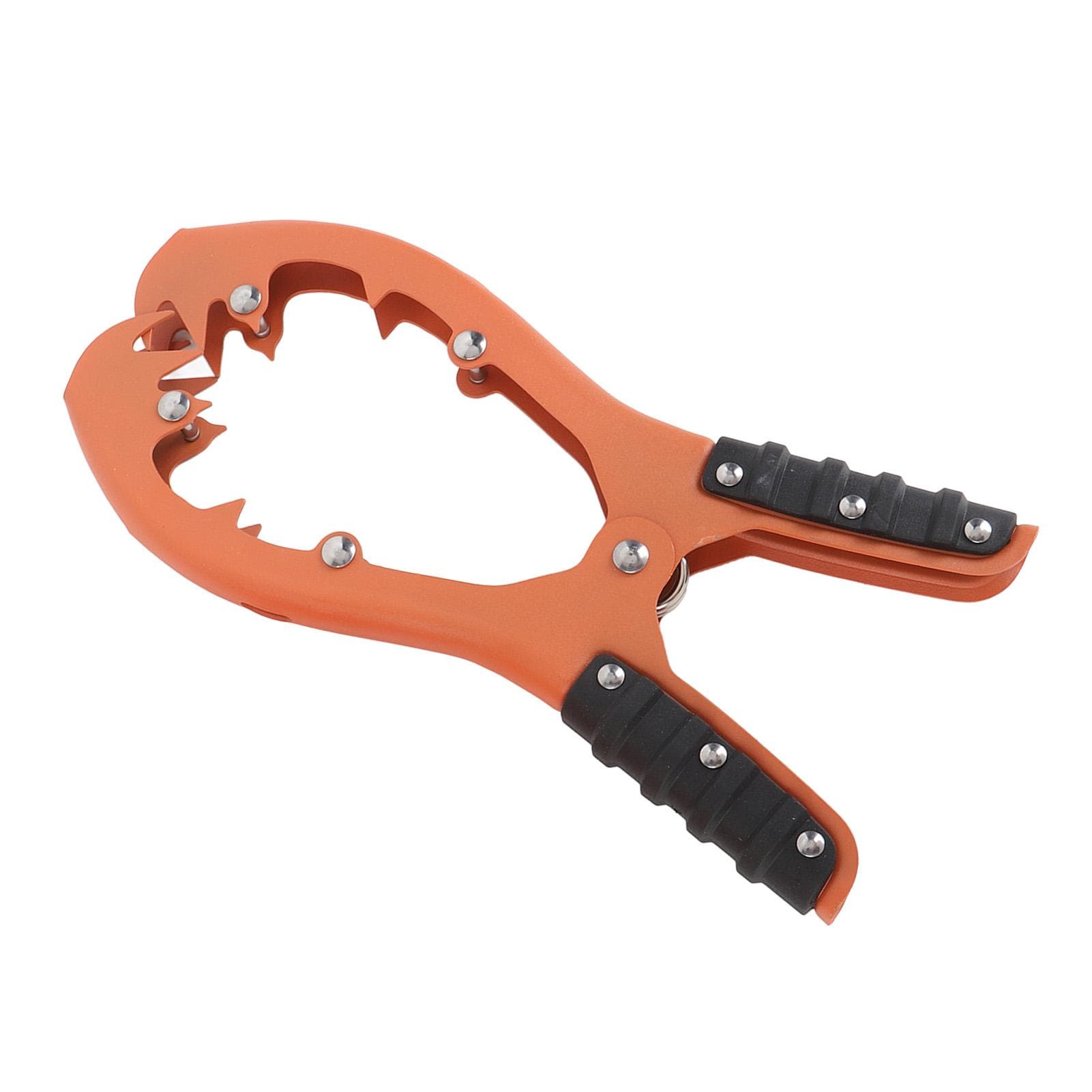 Kayak Brush Grip with 5m Reflective Rope Stainless Steel Anti Slip Effortless Use Brush Clamp for orange