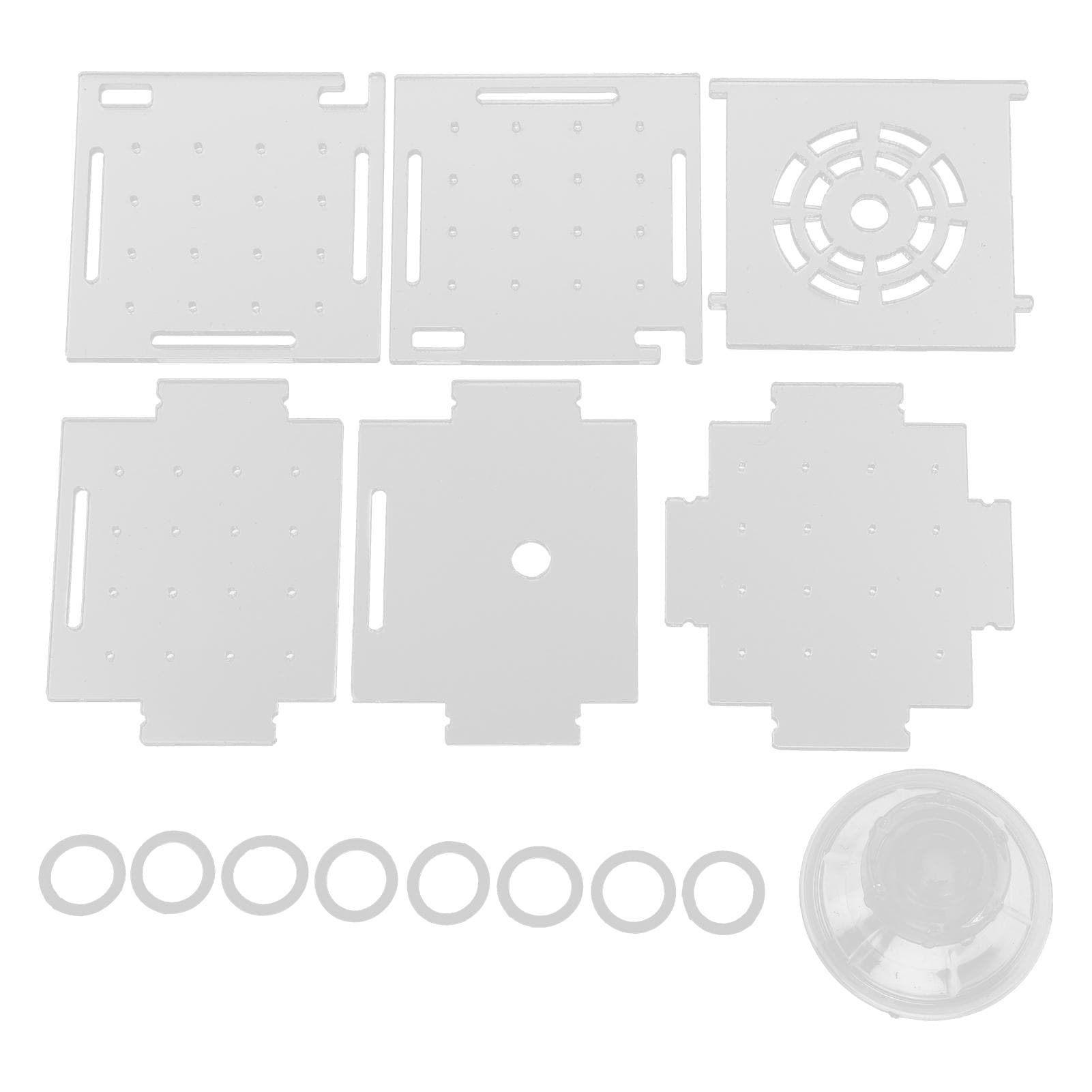 Fish Isolation Box Acrylic Fish Breeding Box Aquarium Hatchery for Baby Fishes ShrimpSingle Mini
