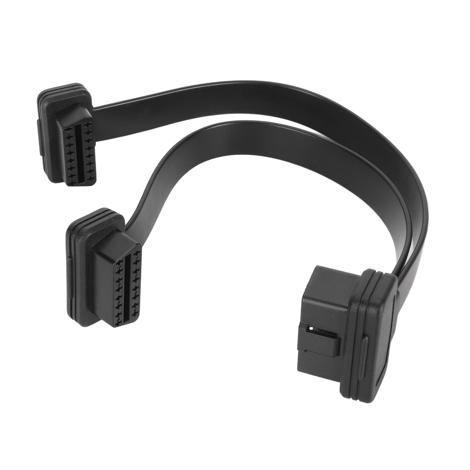 OBD Y Splitter Extension Cable 16 Pin 1 for 2 OBD Male to Female Adapter Cable Car Diagnostic