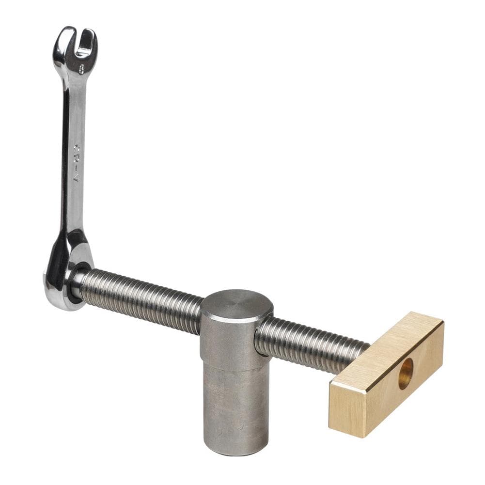 Woodworking Desktop Vise Tenon Locking Bar Fixing Tool Brass Retaining Block Woodworking DIY