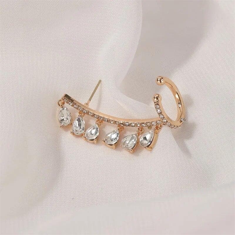 1Pcs Stud Earrings for Women Jewelry Fashion Korea Valentine's Day Gift Unusual Color Earrings Factory Price CZ 1pcs white