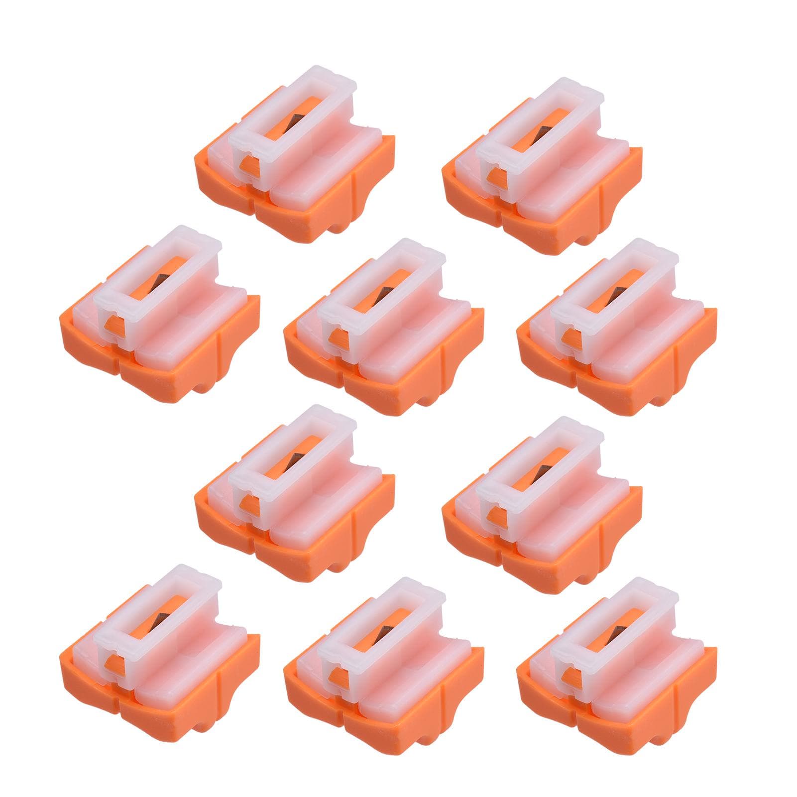 JIELISI Paper Cutter Replacement Blades Refill Security Safeguard Design for Cutting Craft Paper 10pcs