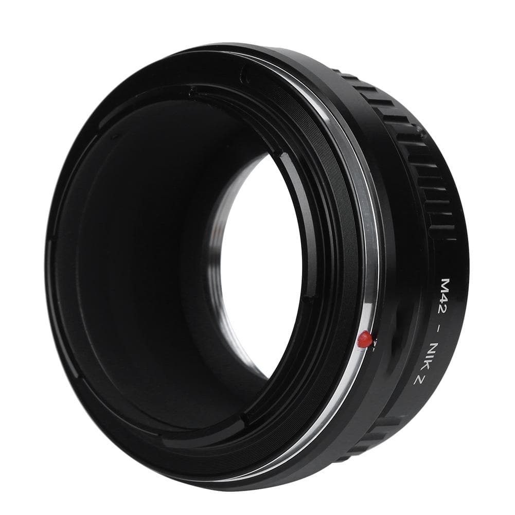 Fikaz M42-NIK Z Aluminium Alloy Lens Mounting Adapter Ring for M42 Mount Lens to for Nikon Z Mount