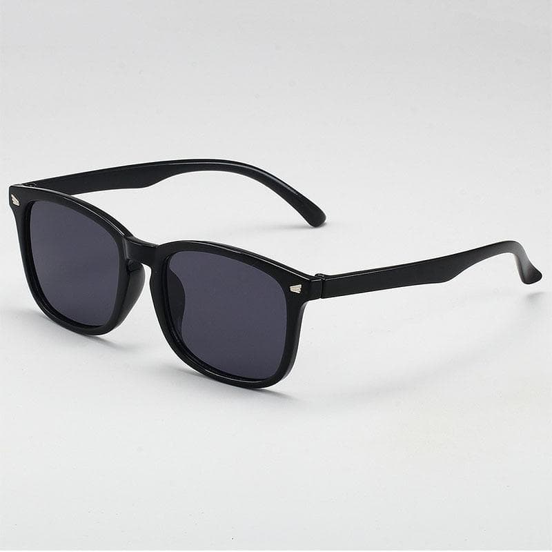 Fashion Rectangle Sunglasses Women Men Vintage Designer Square Sun Glasses Anti Glare UV Protection Shades Eyewear Unisex black