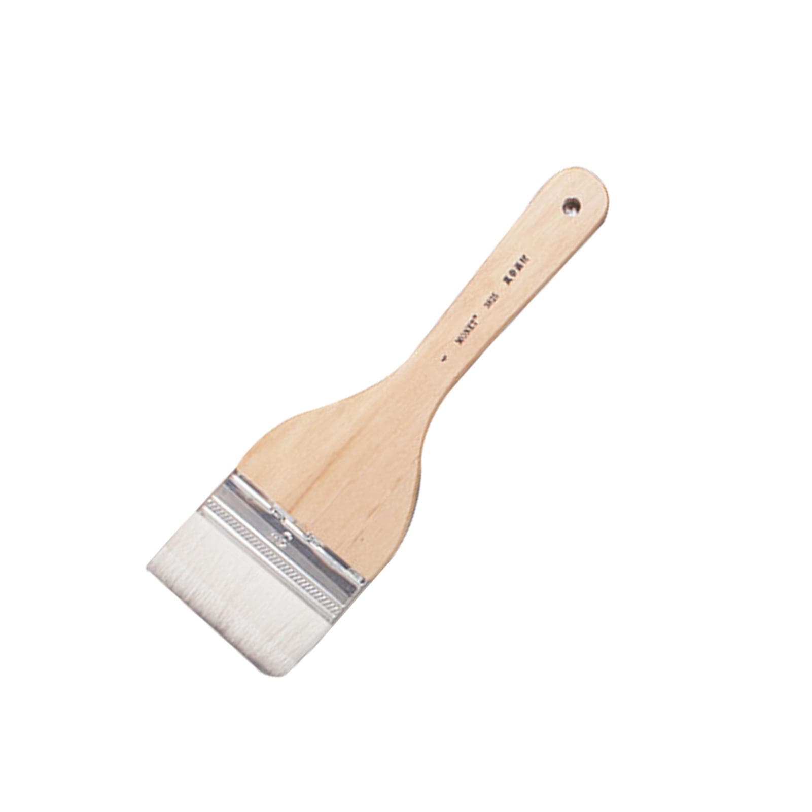 Professional Paint Brush Soft Hair Wooden Handle Watercolor Painting Brush Large Size for Acrylic No.4